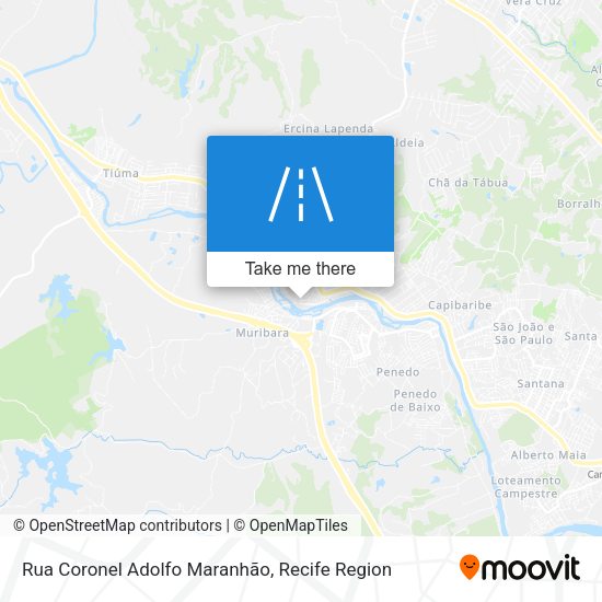 Rua Coronel Adolfo Maranhão map