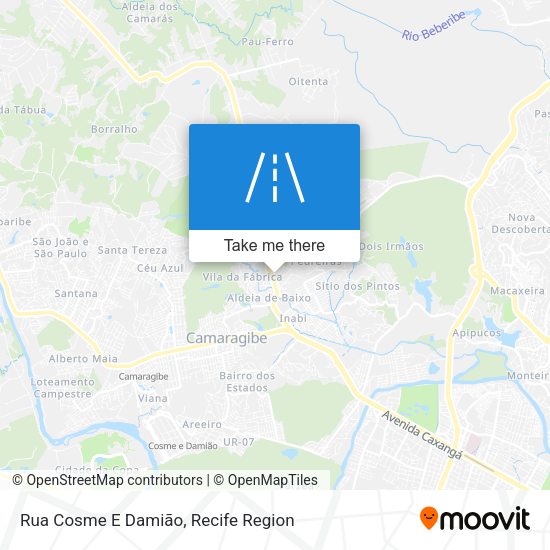 Rua Cosme E Damião map