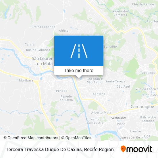 Terceira Travessa Duque De Caxias map