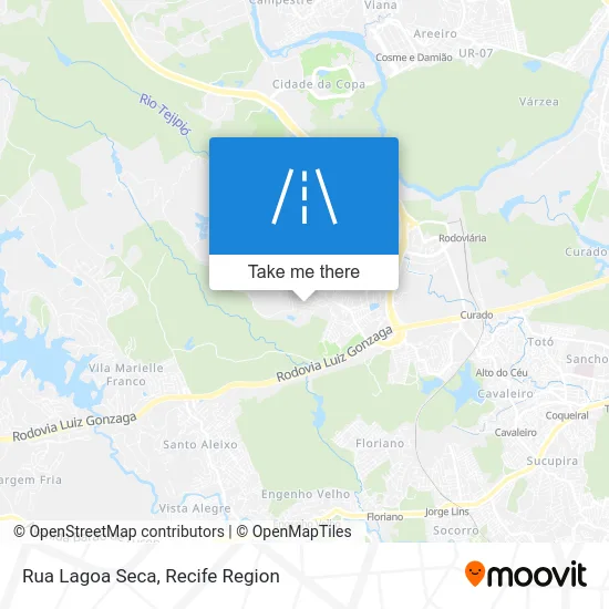 Rua Lagoa Seca map