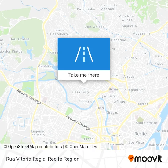 Rua Vitoria Regia map
