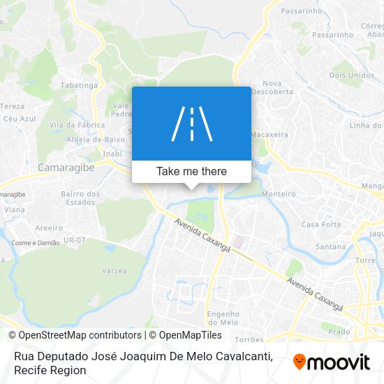 Rua Deputado José Joaquim De Melo Cavalcanti map