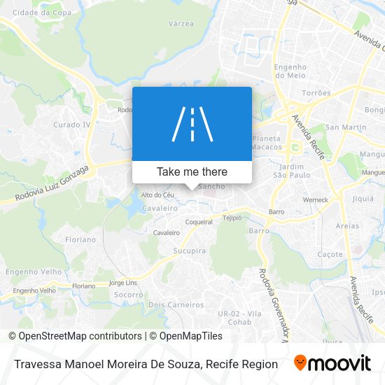 Travessa Manoel Moreira De Souza map