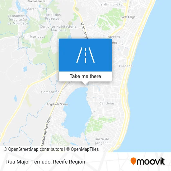 Rua Major Temudo map