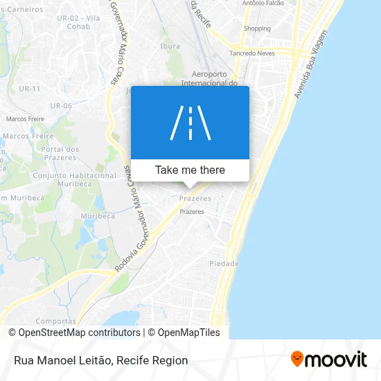 Rua Manoel Leitão map