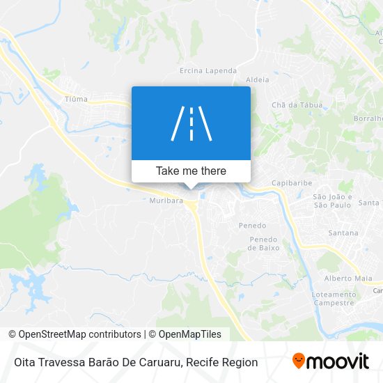 Oita Travessa Barão De Caruaru map