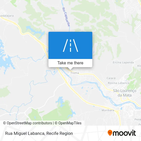 Rua Miguel Labanca map