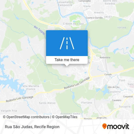 Rua São Judas map