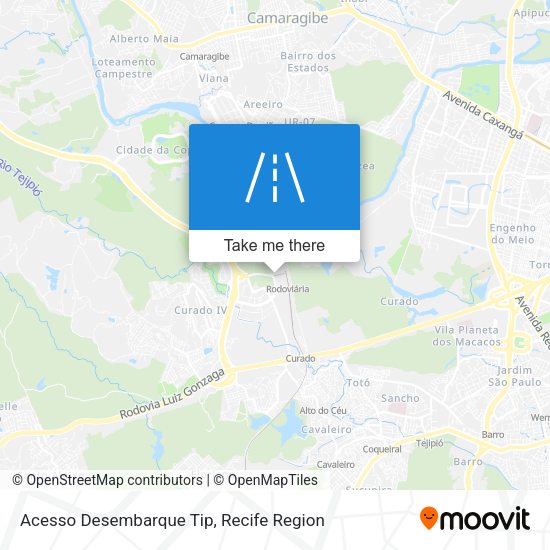Acesso Desembarque Tip map