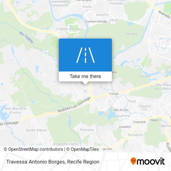 Travessa Antonio Borges map