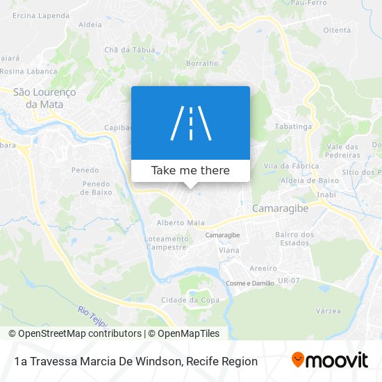 1a Travessa Marcia De Windson map