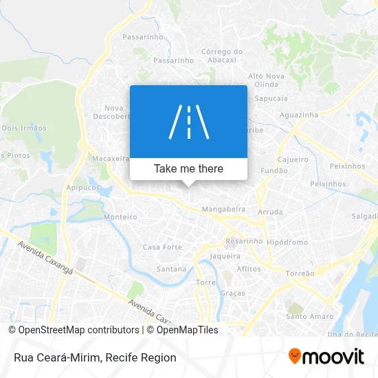 Rua Ceará-Mirim map