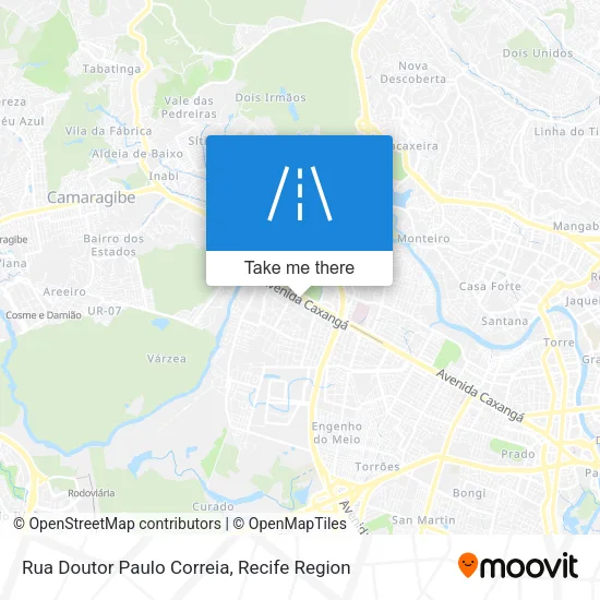 Rua Doutor Paulo Correia map