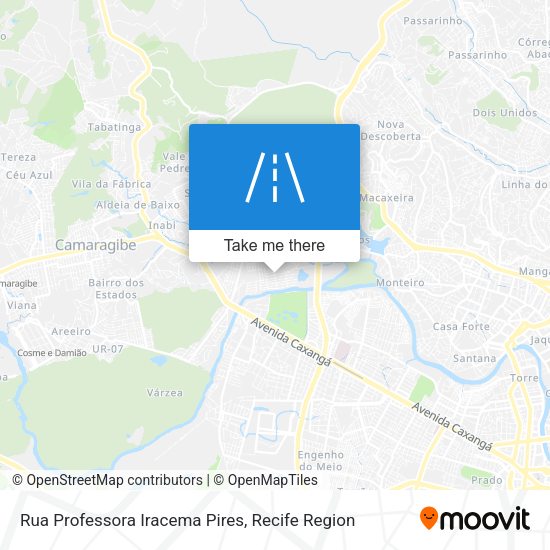 Rua Professora Iracema Pires map