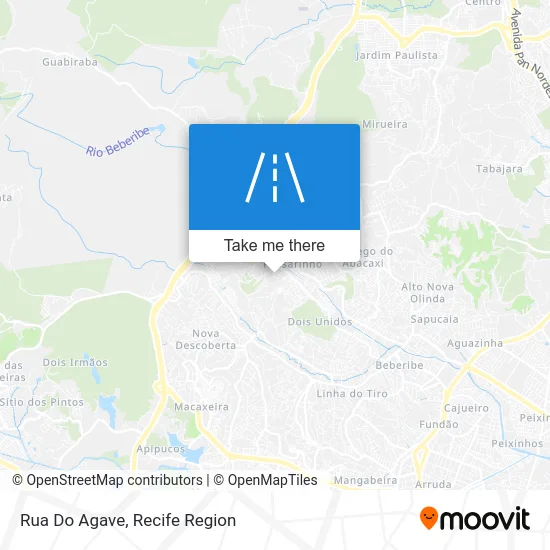 Rua Do Agave map