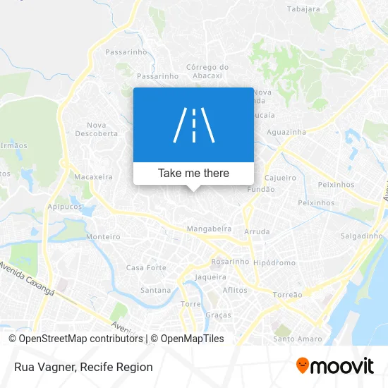 Rua Vagner map