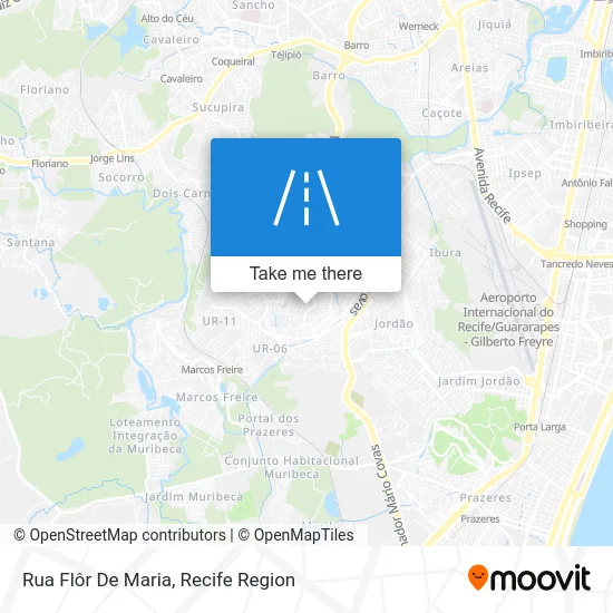 Rua Flôr De Maria map