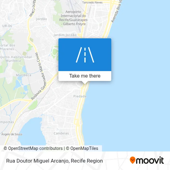 Rua Doutor Miguel Arcanjo map