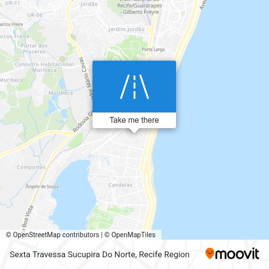 Sexta Travessa Sucupira Do Norte map
