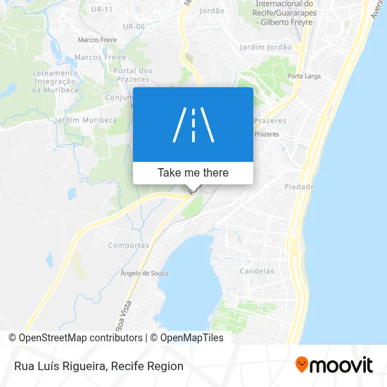 Rua Luís Rigueira map