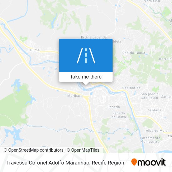 Travessa Coronel Adolfo Maranhão map
