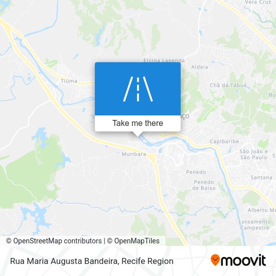 Rua Maria Augusta Bandeira map