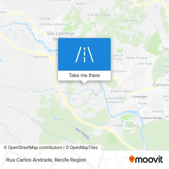 Rua Carlos Andrade map