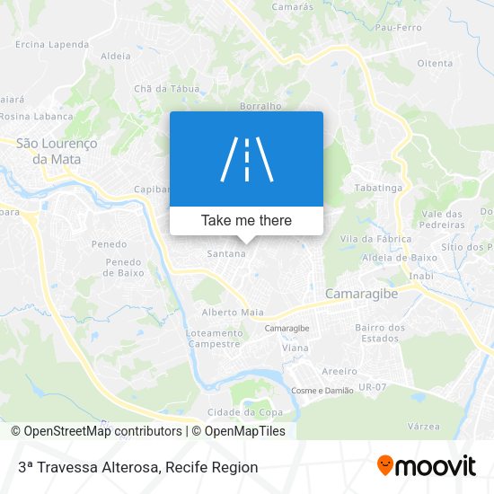 3ª Travessa Alterosa map