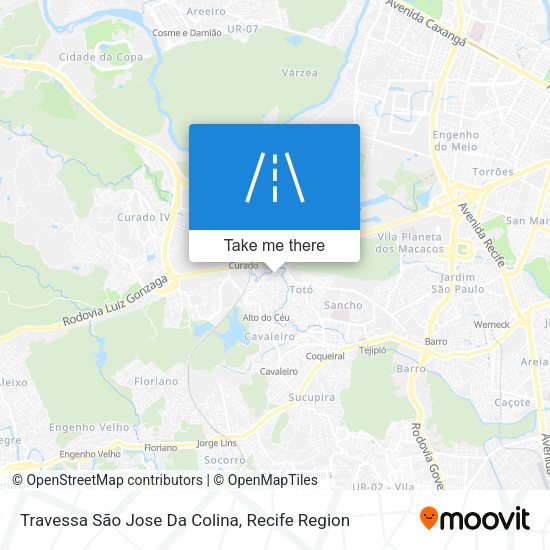 Travessa São Jose Da Colina map