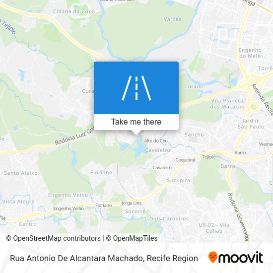 Rua Antonio De Alcantara Machado map
