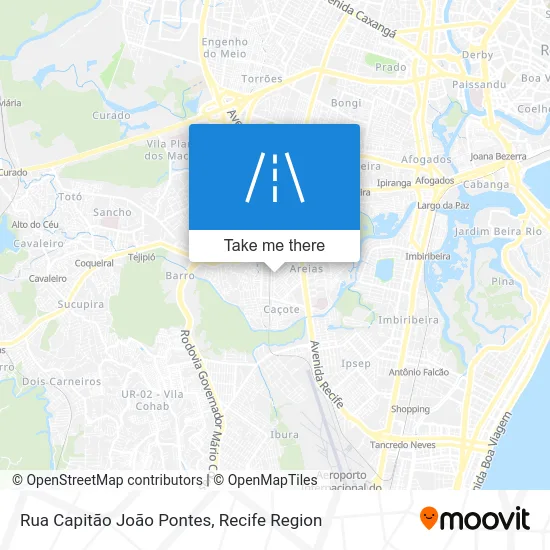 Rua Capitão João Pontes map