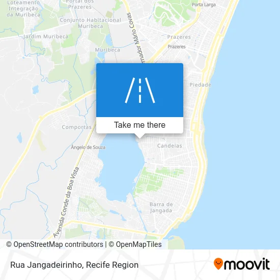 Rua Jangadeirinho map