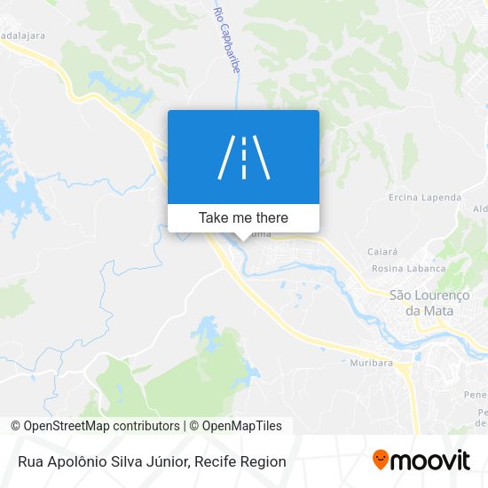 Rua Apolônio Silva Júnior map