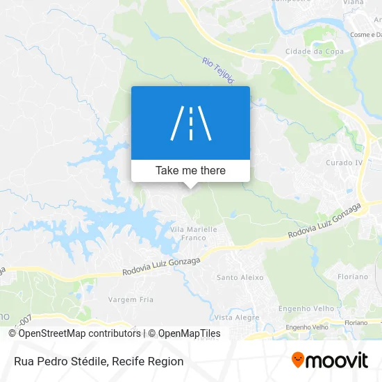 Rua Pedro Stédile map