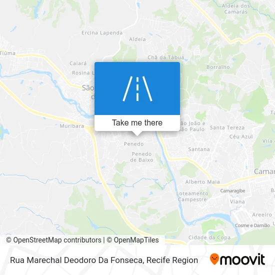 Rua Marechal Deodoro Da Fonseca map