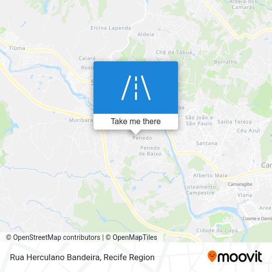 Rua Herculano Bandeira map