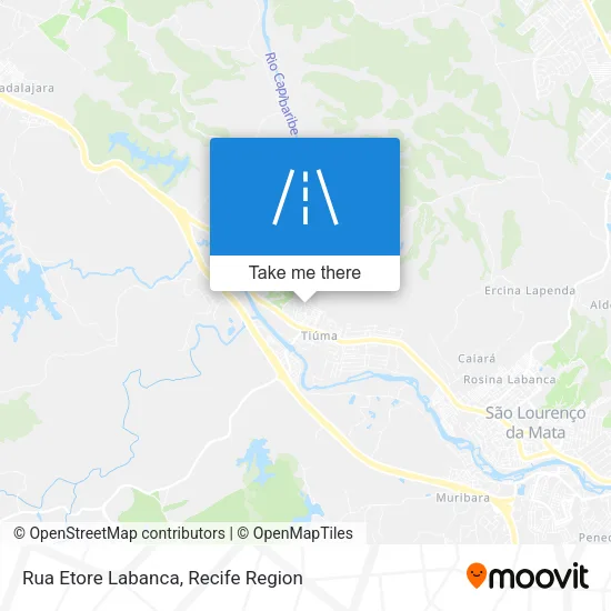 Rua Etore Labanca map