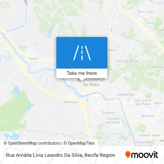 Rua Amália Lívia Leandro Da Silva map