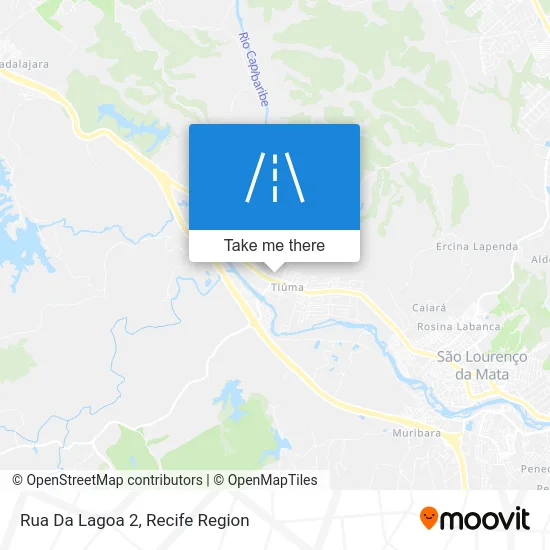 Rua Da Lagoa 2 map