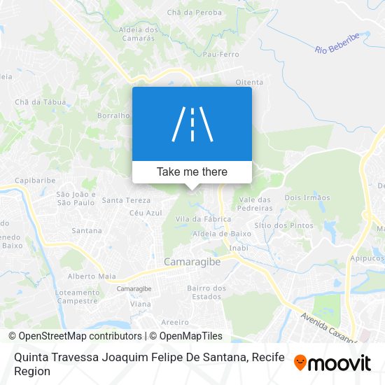 Quinta Travessa Joaquim Felipe De Santana map