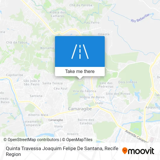 Quinta Travessa Joaquim Felipe De Santana map