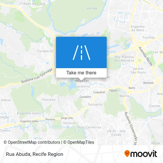 Rua Abuda map