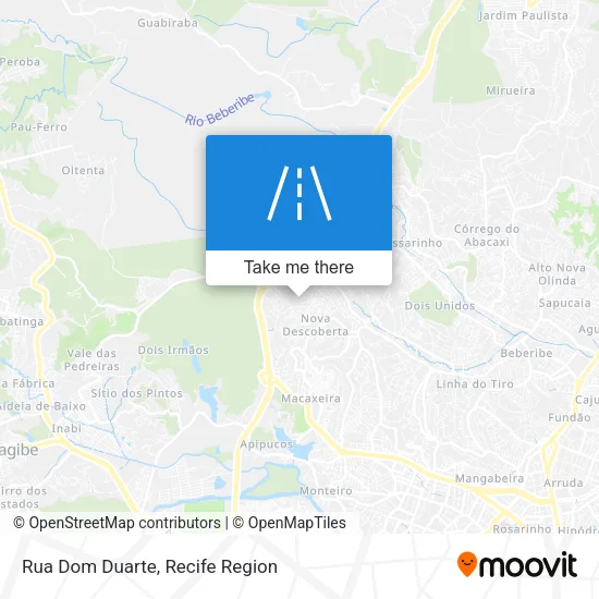 Rua Dom Duarte map