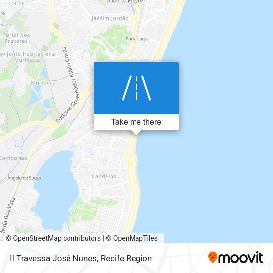 II Travessa José Nunes map