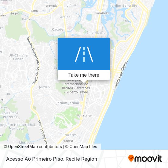Acesso Ao Primeiro Piso map