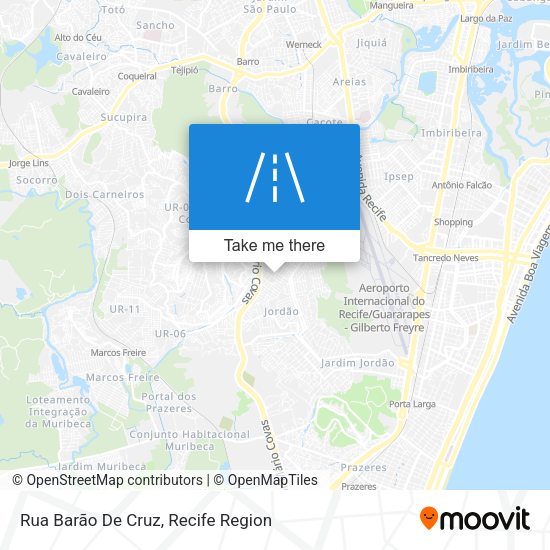 Rua Barão De Cruz map