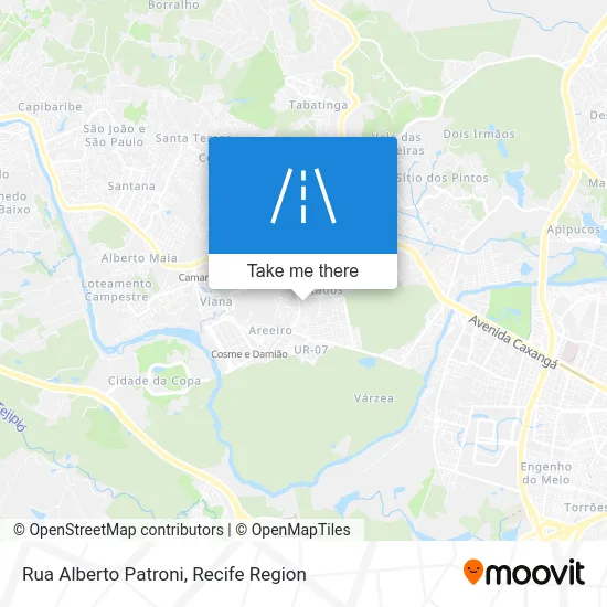 Rua Alberto Patroni map