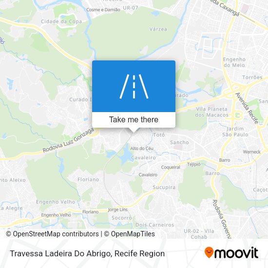 Travessa Ladeira Do Abrigo map