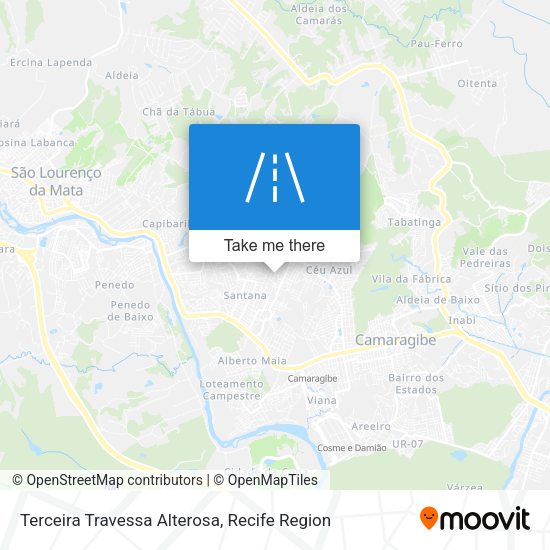 Terceira Travessa Alterosa map