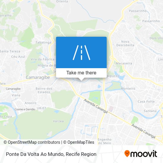 Ponte Da Volta Ao Mundo map